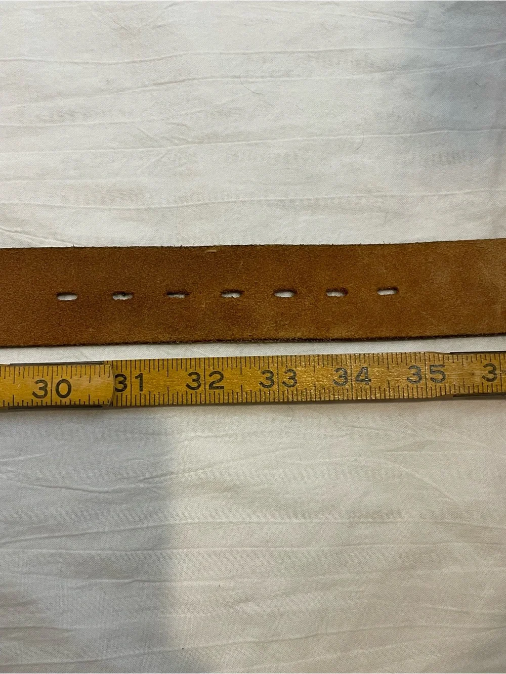 Justin Tooled Basketweave Leather Belt Brown Made USA Western Casual 38 40